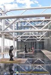 Centre Pompidou sculpture pool